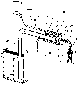 A single figure which represents the drawing illustrating the invention.